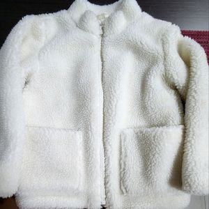 Girls jacket size 5 white Gap kids